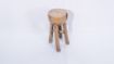 Image de Tabouret boule Teck AJI