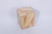 Image de Tabouret cube Teck AJI