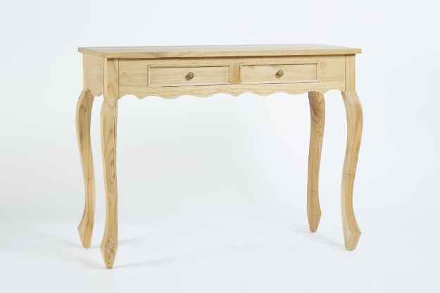 Image de Console Naturel BER (2 tiroirs)