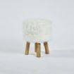 Image de Tabouret Blanc BULU