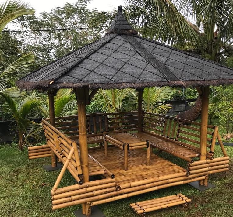 Gazebo Muna en Bamboo FairIndo